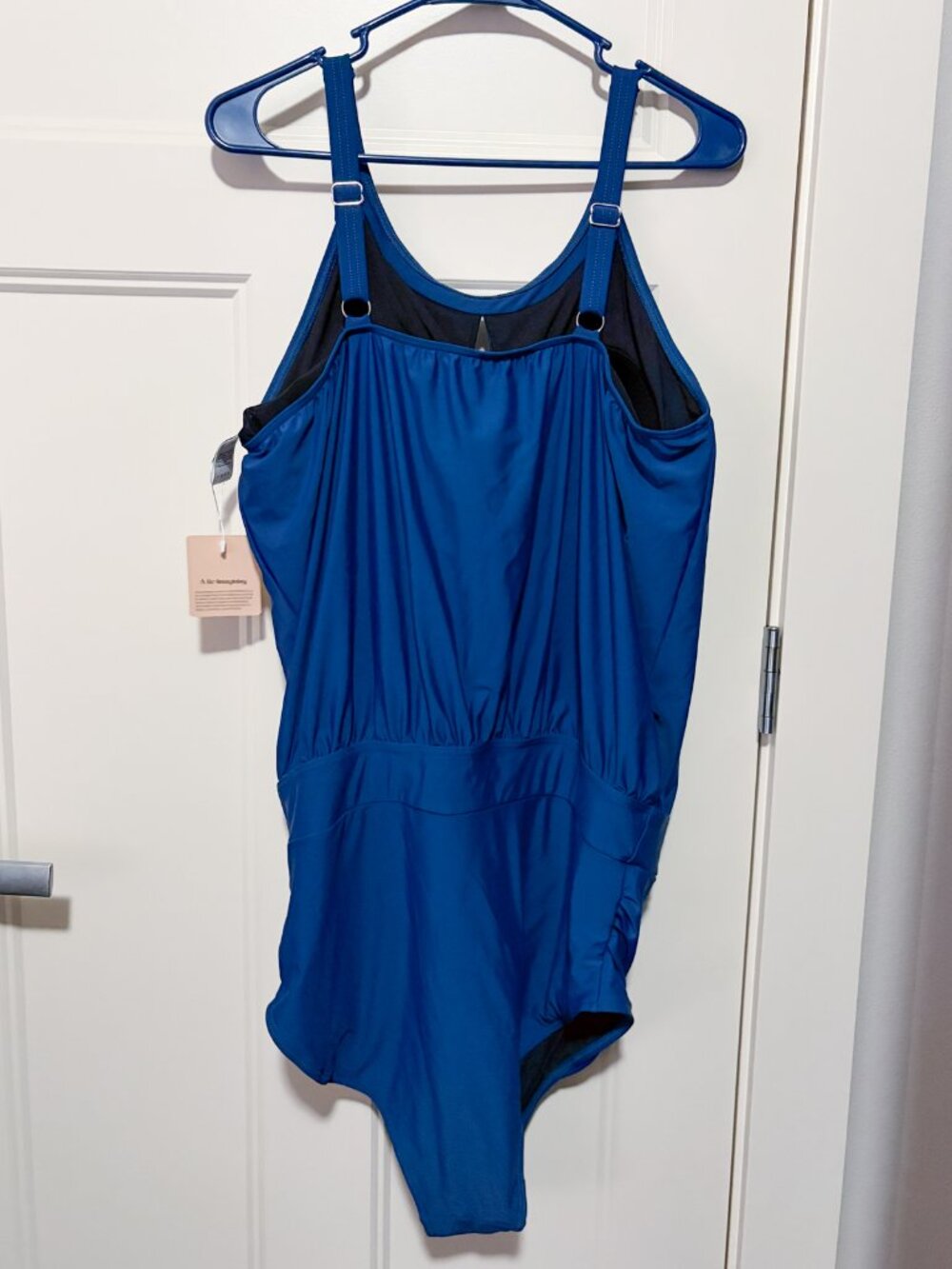NWT BloomChic 18-20 (2X) Swim One Piece Tummy Hider - Blue - Picture 3 of 6